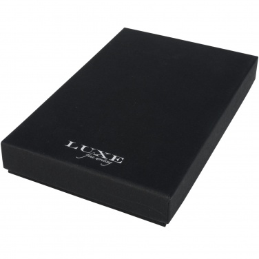 Logotrade Werbegeschenke das Foto: Carbon Duo Kugelschreiberset mit Hülle