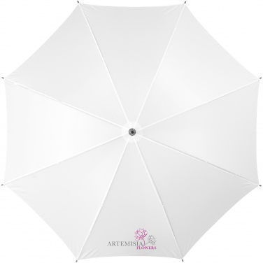 Logotrade Werbegeschenke das Foto: Jova 23" Regenschirm mit Holzstange und -griff