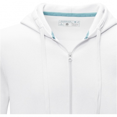 Logotrade Logogeschenke das Foto: Ruby Hoodie mit durchgehendem Reißverschluss aus Bio-Material für Herren