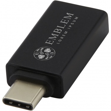 Logotrade werbemittel das Foto: ADAPT USB C auf USB A 3.0 Adapter aus Aluminium