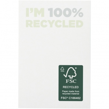 Logotrade Werbeartikel das Foto: Sticky-Mate® recycelte Haftnotizen 50 x 75 mm