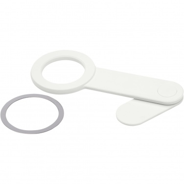 Logotrade werbemittel das Foto: Hook Schreibtisch-Telefonhalter aus recyceltem Kunststoff