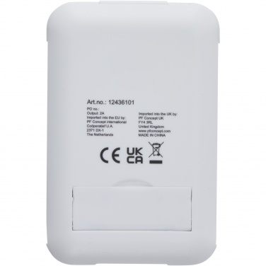 Logotrade Werbegeschenke das Foto: Savvy recyceltes modulares Ladekabel mit Telefonhalterung