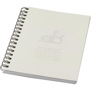 Logotrade werbemittel das Foto: Desk-Mate® A6 farbiges Notizbuch mit Spiralbindung