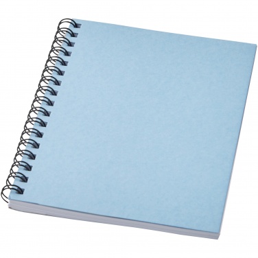 Logotrade Werbeartikel das Foto: Desk-Mate® A6 farbiges Notizbuch mit Spiralbindung