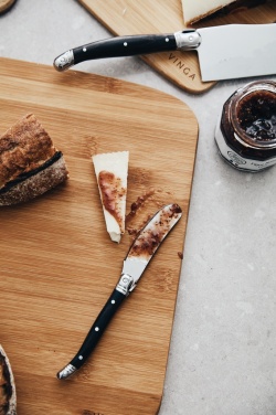 Logotrade Geschäftsgeschenke das Foto: VINGA Gigaro Käsemesser