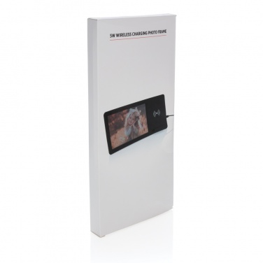 Logotrade Geschäftsgeschenke das Foto: 5W Wireless Charger mit Fotorahmen