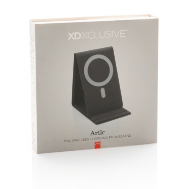 Logotrade Geschäftsgeschenke das Foto: Artic magnetischer 10W Wireless Charging Smartphonehalter