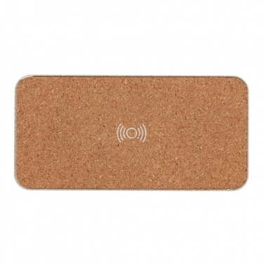 Logotrade werbemittel das Foto: Weizenstroh Wireless Charging Lautsprecher