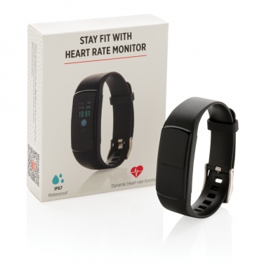 Logotrade Werbegeschenke das Foto: Stay Fit Activity-Tracker mit Herzfrequenzmessung