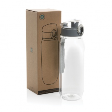 Logotrade Geschäftsgeschenke das Foto: Yide verschließbare Wasserflasche aus RCS rec. PET, 800ml