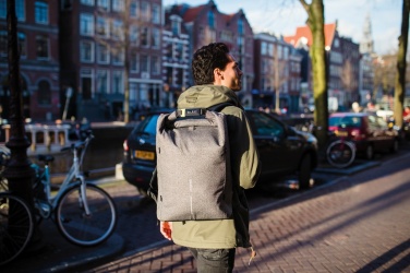 Logotrade Werbegeschenke das Foto: Urban schnitthemmender Anti-Diebstahl-Rucksack