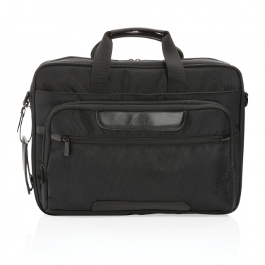 Logotrade Werbeartikel das Foto: Swiss Peak AWARE™ RPET Voyager 15.6" Laptop-Tasche