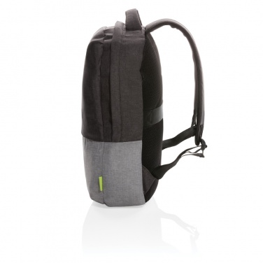 Logotrade Werbeartikel das Foto: Duo Color RPET 15.6" RFID Laptop-Rucksack, PVC-frei