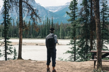 Logotrade Logogeschenke das Foto: Swiss Peak 15,6" Anti-Diebstahl Laptop-Rucksack