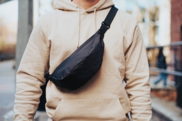 Logotrade Logogeschenke das Foto: Crescent AWARE™ RPET Half-Moon Sling Tasche