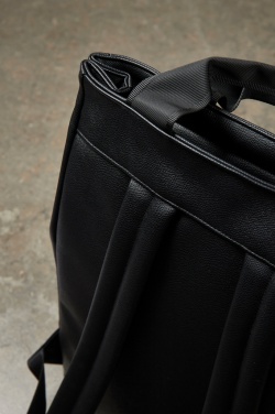 Logotrade Werbegeschenke das Foto: VINGA Bermond Rucksack aus RCS recyceltem PU