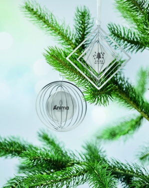 Logotrade Firmengeschenke das Foto: Ornament mit Band, rund