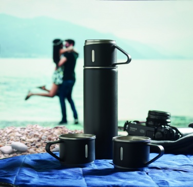 Logotrade werbemittel das Foto: Flasche und Becher-Set 4tlg.