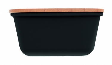 Logotrade werbemittel das Foto: Lunchbox mit Bambus-Deckel