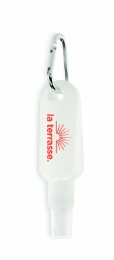 Logotrade Geschäftsgeschenke das Foto: Sonnenschutz-Spray 30 ml