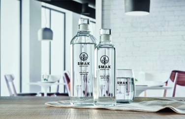 Logotrade Werbegeschenke das Foto: Flasche Borosilikatglas 500 ml