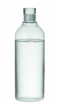 Logotrade Werbeartikel das Foto: Flasche Borosilikatglas 1 L