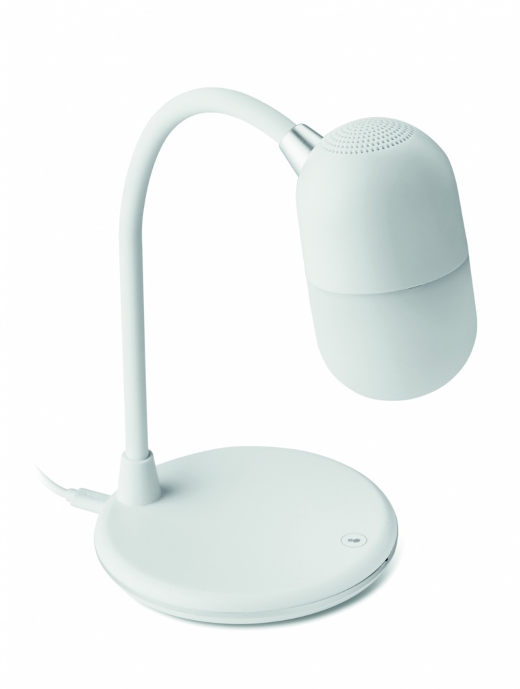 Logotrade Werbeartikel das Foto: LED Lampe mit Ladestation