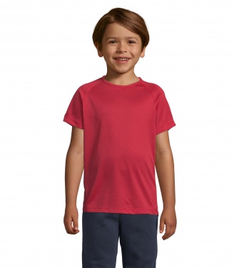 Logotrade Werbegeschenke das Foto: SPORTY KINDERT-SHIRT 140g