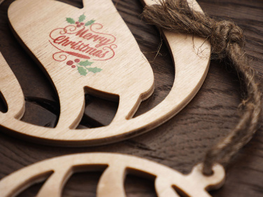 Logotrade werbemittel das Foto: Weihnachtsdekoration aus Holz 1856121