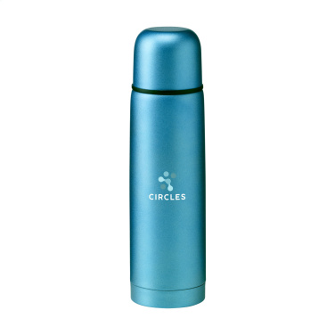 Logotrade Geschäftsgeschenke das Foto: Frosted Bottle RCS Recycled Steel 500 ml Thermosflasche
