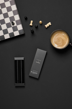 Logotrade Logogeschenke das Foto: VINGA Baltimore RCS Stifteset