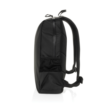 Logotrade Geschäftsgeschenke das Foto: Lima Aware™ RPET wasserabweisender 15,6" Laptop-Rucksack