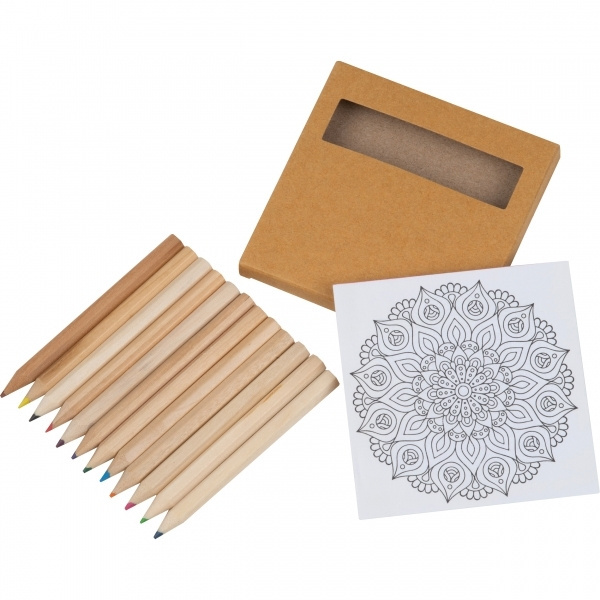 Logotrade Werbeartikel das Foto: Mandala-Set für Kinder Ohio