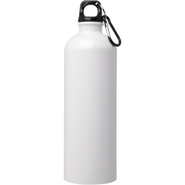 Logotrade werbemittel das Foto: Oregon 750 ml RCS-zertifizierte, einwandige Trinkflasche aus Edelstahl mit Karabinerhaken