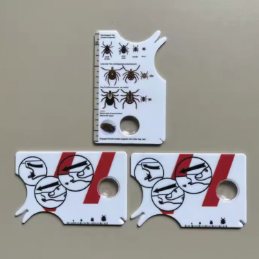 Logotrade Logogeschenke das Foto: Individuelles Zeckenentfernungswerkzeug