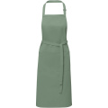Andrea 240 g/m² Schürze mit verstellbarem Nackenband, Heidegrün