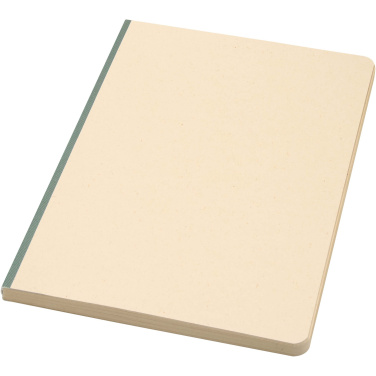 Logotrade Werbeartikel das Foto: Liliana A5 Zuckerrohr und RPET Softcover Notizbuch