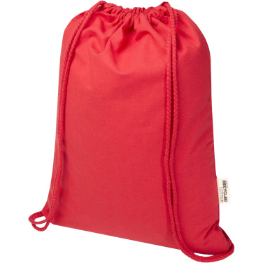 Logotrade Werbegeschenke das Foto: Oregon Blend 140 g/m² GRS-recycelter Turnbeutel 5 L
