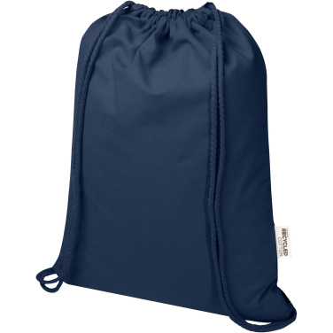 Logotrade Werbegeschenke das Foto: Oregon Blend 140 g/m² GRS-recycelter Turnbeutel 5 L