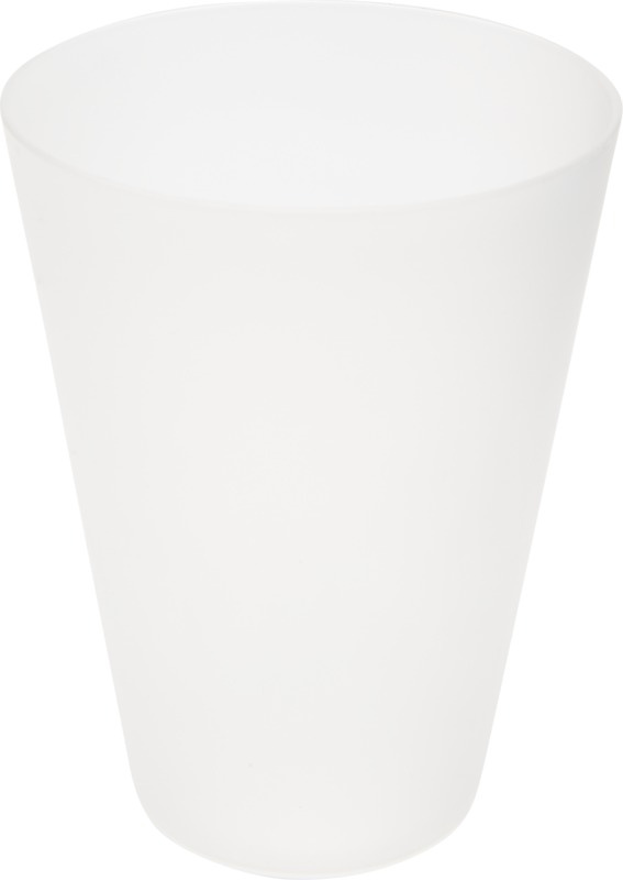 Logotrade Werbeartikel das Foto: Hudson 180 ml doppelwandiger Becher aus recyceltem Kunststoff