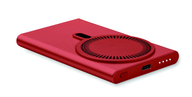 Logotrade Logogeschenke das Foto: Powerbank mit Ladestation 15W