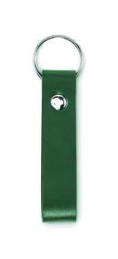 Logotrade Firmengeschenke das Foto: Schlüsselring mit Schlaufe PU