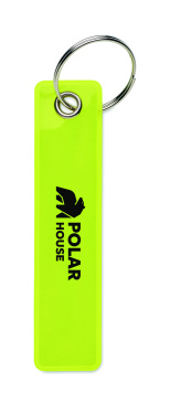 Logotrade Logogeschenke das Foto: Reflekt. Schlüsselanhänger PVC