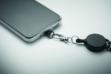 Logotrade Geschäftsgeschenke das Foto: Einziehbarer Smartphone-Halter