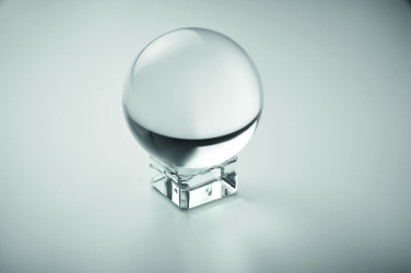 Logotrade Firmengeschenke das Foto: Glas-Pokal rund