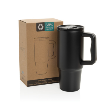 Logotrade Werbegeschenke das Foto: Embrace Leakproof aus RCS recyceltem Edelstahl 900ml