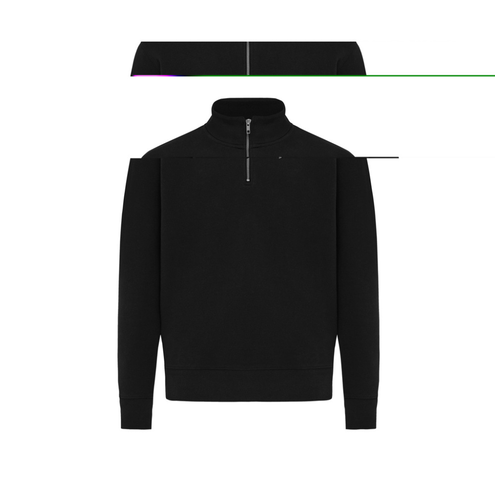 Logotrade werbemittel das Foto: IQONIQ Elgon Quarter-Zip-Sweater aus rec. Baumwolle