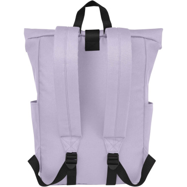 Logotrade Firmengeschenke das Foto: Byron 15,6" GRS RPET Roll-Top Rucksack 18 L
