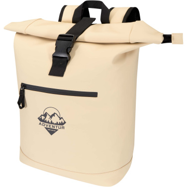 Logotrade Werbegeschenke das Foto: Resi Plus 15" GRS-recycelter Rolltop Rucksack 18 L